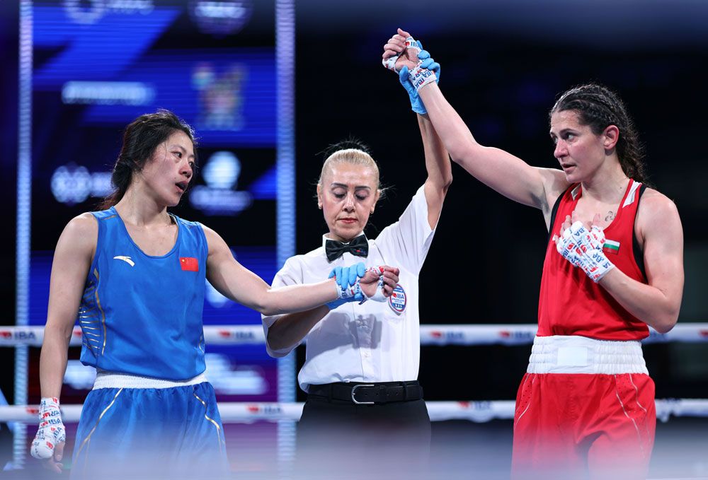 英国女子拳击选手再胜对手,晋级决赛 英国女子拳击选手再胜对手,晋级决赛