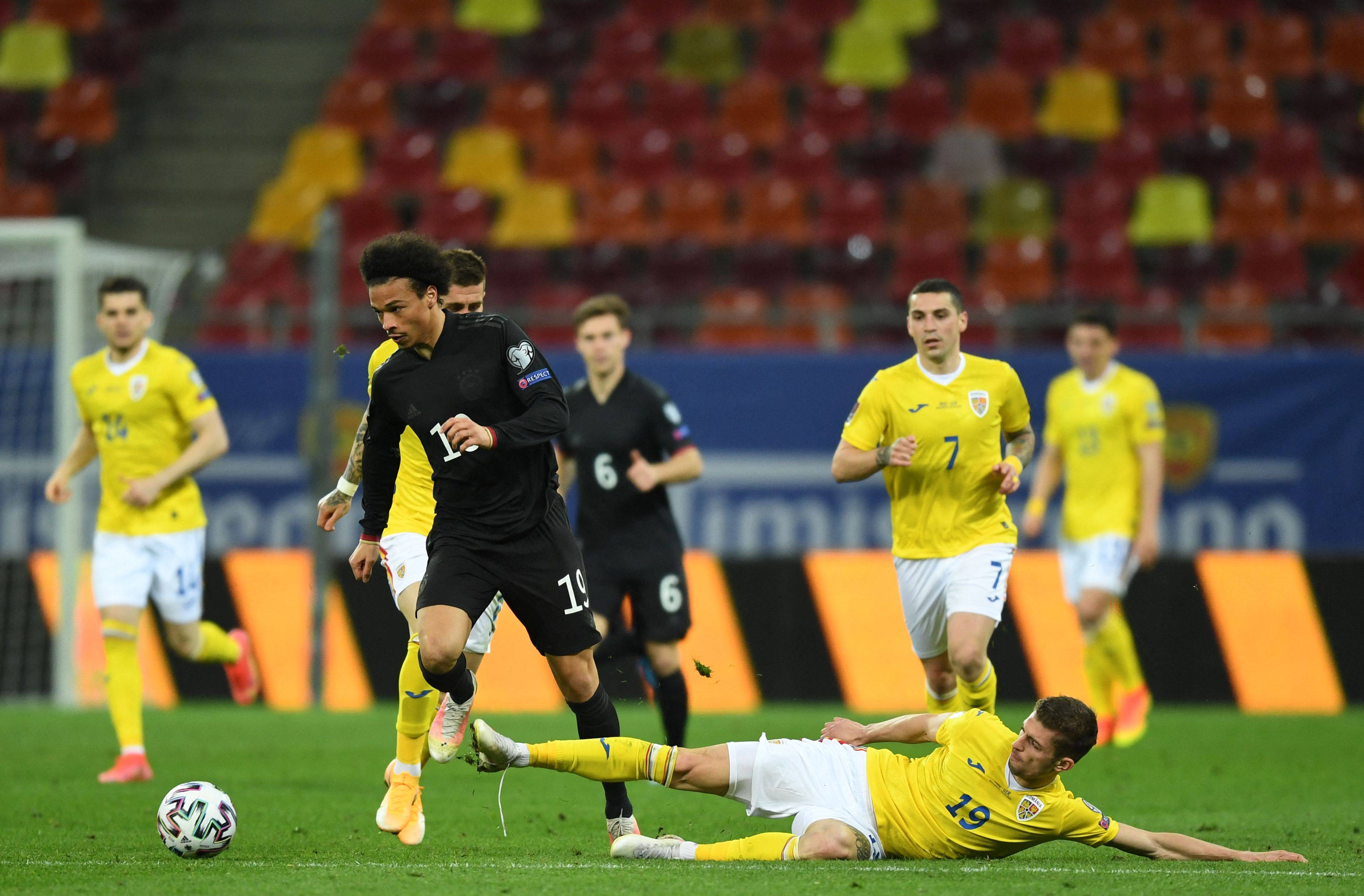 德国队未能战胜罗马尼亚队，战平收场