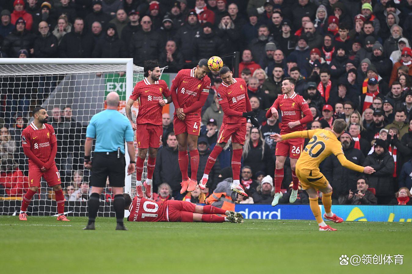狼队客场战胜利物浦，完成奇迹逆转